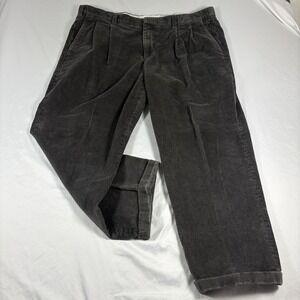 Orvis Brisbane Moss Gray Wide Whale Straight Men's 44x28 Corduroy Pants Preppy